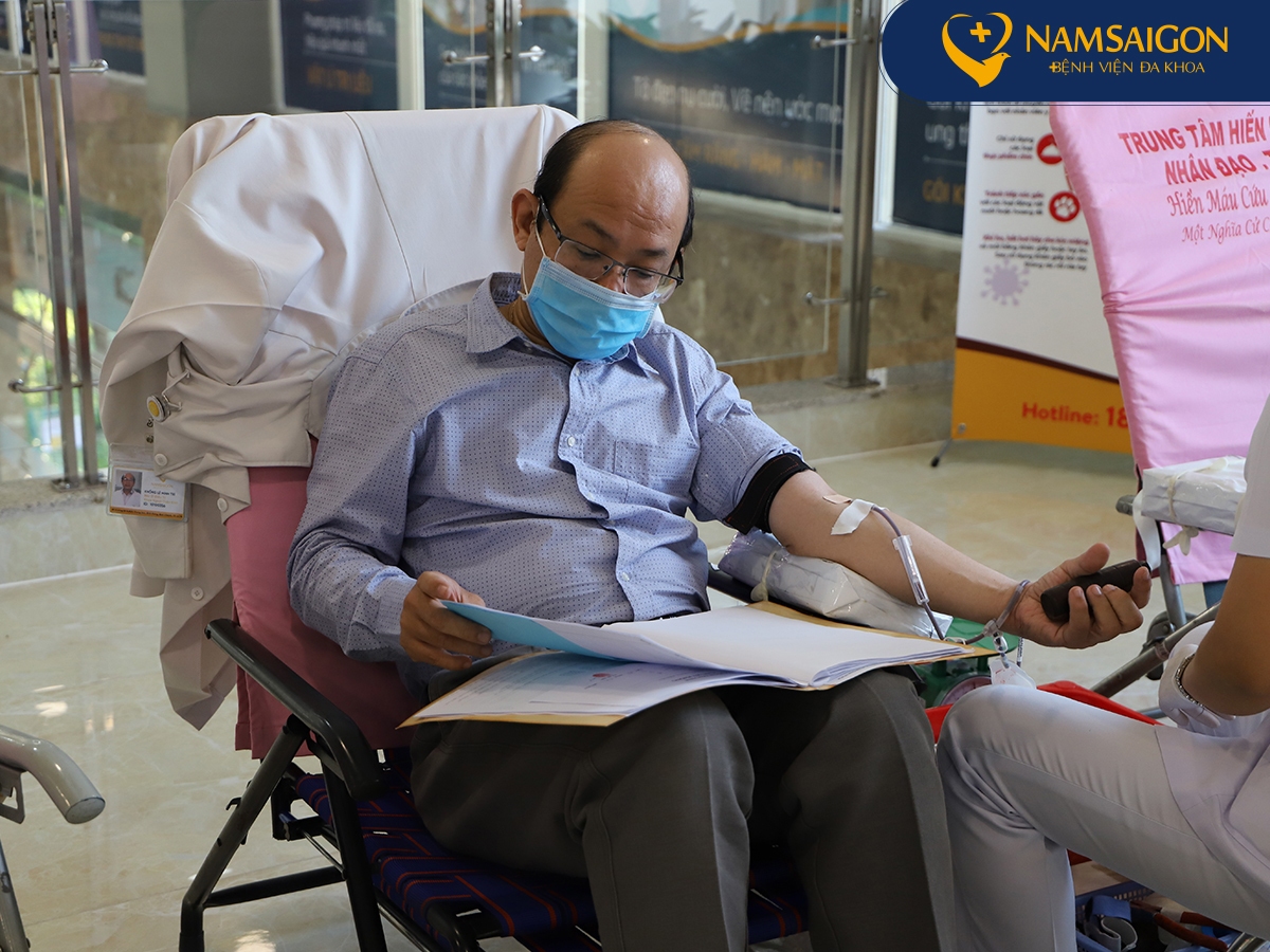 BVĐK Nam Sài Gòn: hơn 100 y, bác sĩ tham gia hiến máu trong mùa dịch Covid-19