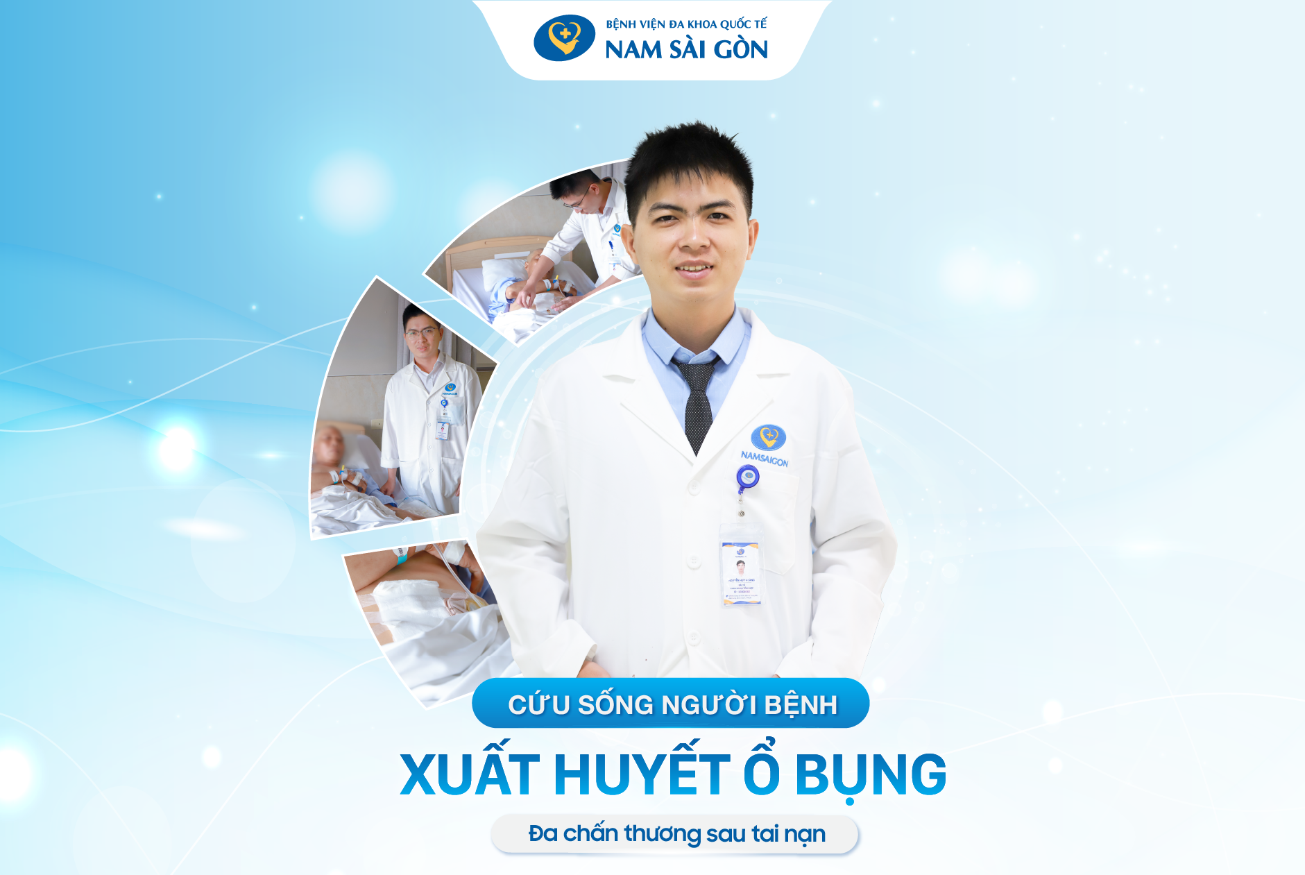 CỨU SỐNG NGƯỜI BỆNH XUẤT HUYẾT Ổ BỤNG, ĐA CHẤN THƯƠNG SAU TAI NẠN