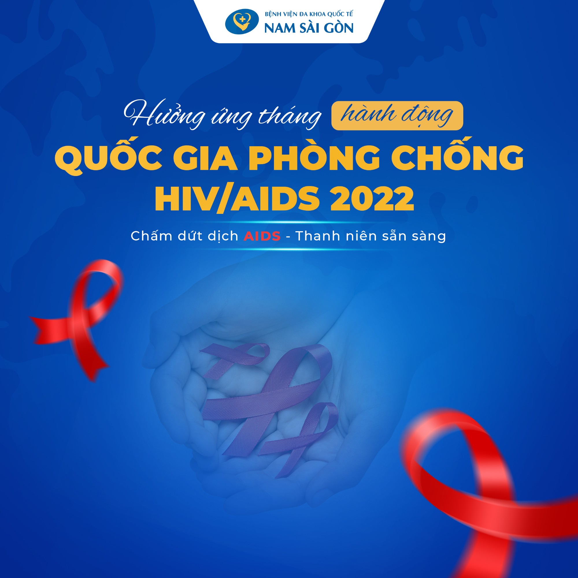 HƯỞNG ỨNG THÁNG HÀNH ĐỘNG QUỐC GIA PHÒNG CHỐNG HIV/AIDS 2022